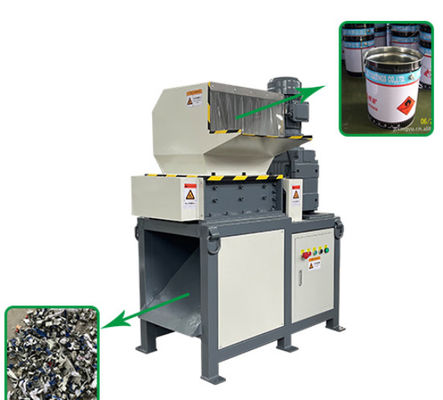 ISO9001 보조 기계 3kW 금속 폐기물 쇄석기 기계 300kg/H