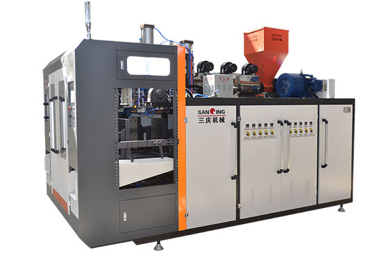 품질  CE Jar Blow Molding Machine 2 Die Heads Plastic Water Bottle Blowing Machine 11kw 공장