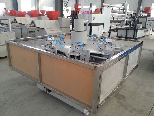 공압 ＬＤＰＥ Hdpe 자동 병 취입기 15 kw 2 스테이션
