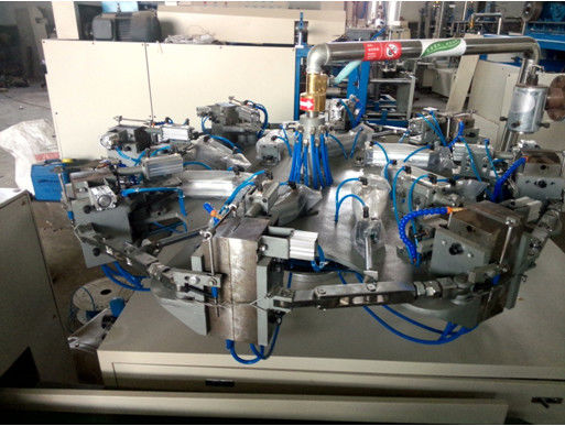 0.7Mpa 6 역 밀어남 플라스틱 병 중공 성형 기계 15kw