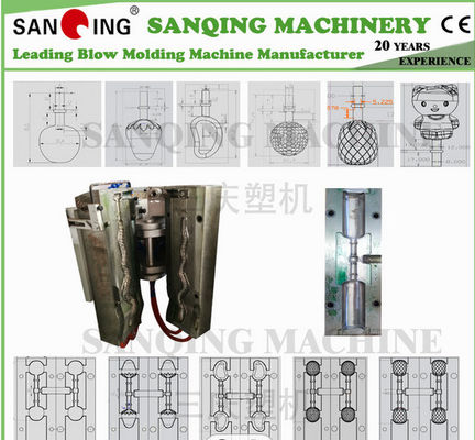ISO9001 강철 병 부는 금형