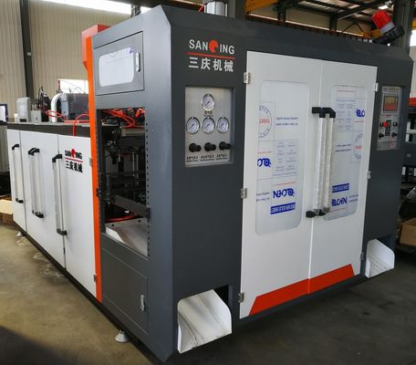 1 리터 가득 차있는 자동 단지 중공 성형 기계 2x2m 18.5KW 형 간격 230mm