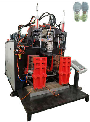 기계 50kg/H Pvc 중공 성형 14000kg을 만드는 2개의 색깔 신발 안창