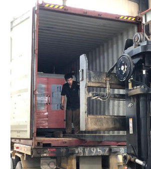 3.5*2.1*2.2m를 만드는 ISO9001 HDPE 중공 성형 기계 2 역 플라스틱 물통