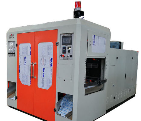 Dia 30cm 플라스틱 용기 부는 기계 57KW 5 Ltr 중공 성형 PLC 통제