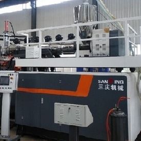 나사 직경 110mm 5L 회전하는 중공 성형 기계 17000 PCS/24 시간 380V