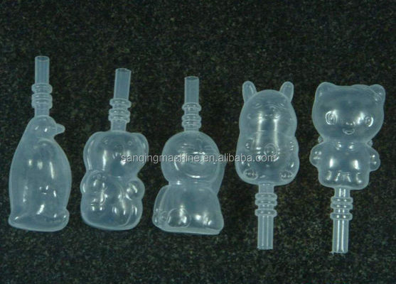 우유 Hdpe 병 요구르트 병을 위한 14KW 밀어남 자동적인 중공 성형 기계